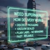How Weed Supermarket Delivery Works