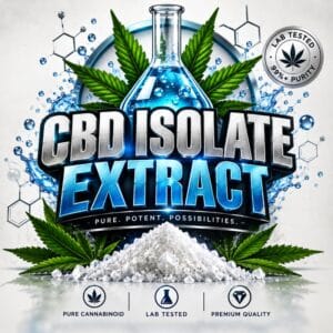 CBD Isolate Extract high purity cannabidiol