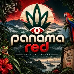 Panama Red Cannabis sativa herbal product